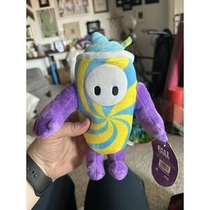 Fall Guy Blue Freeze 8" Video Game Plush Toy New NWT‎